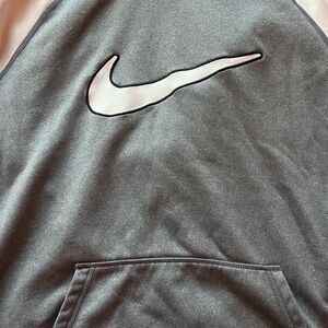 Nike Gray Hoodie with Logo